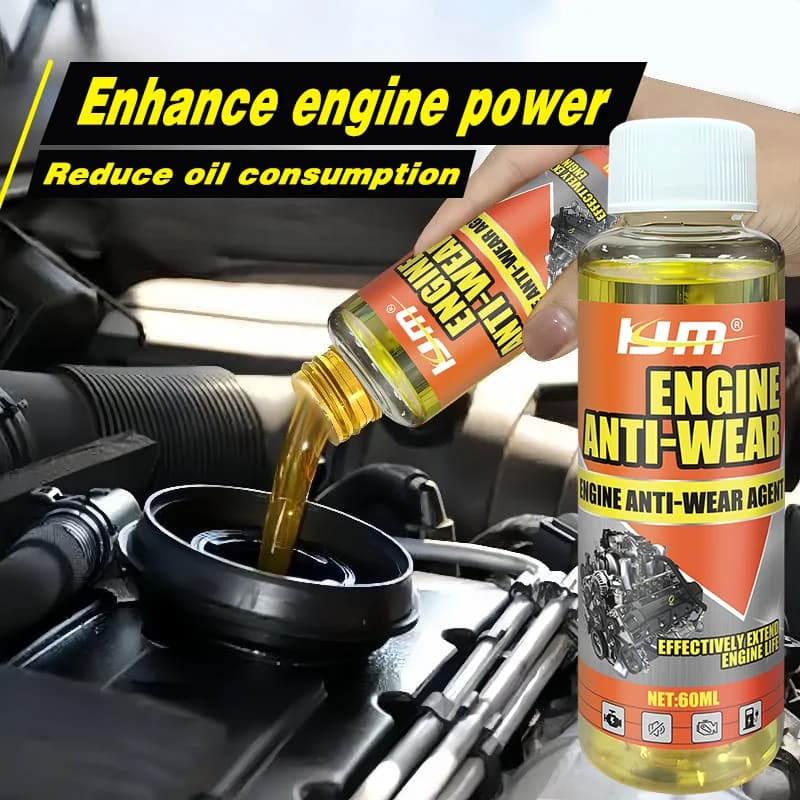 Agent anti-usure pour moteur, additif pour huile pour réduire la friction, prolonger la durée de vie du moteur, réduire le bruit et les vibrations