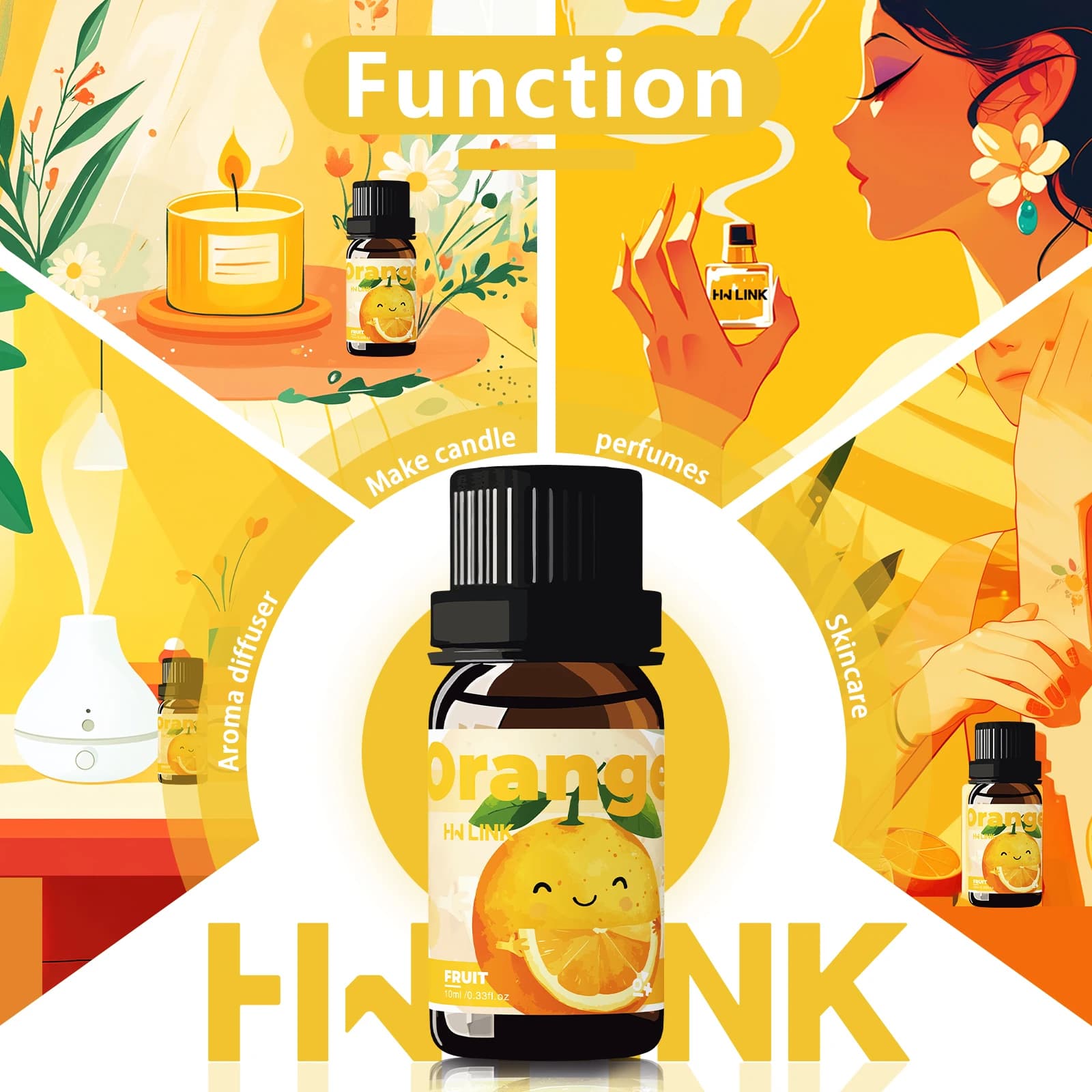 Huiles essentielles Orange 10ml