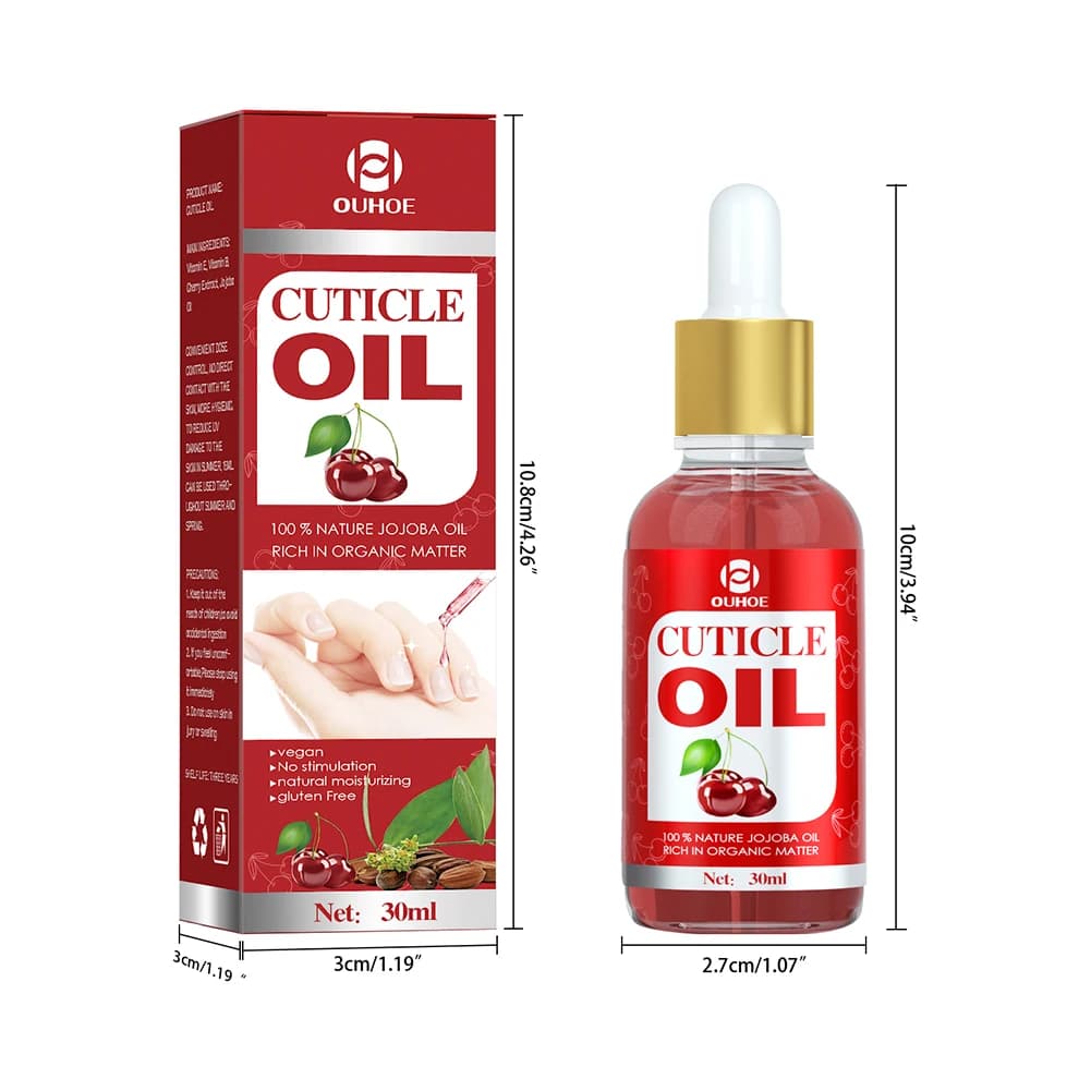 Huile nutritive pour ongles 30 ml, sérums naturels hydratants pour ongles, nourrissants, contenant de la vitamine B E, accessoires de manucure