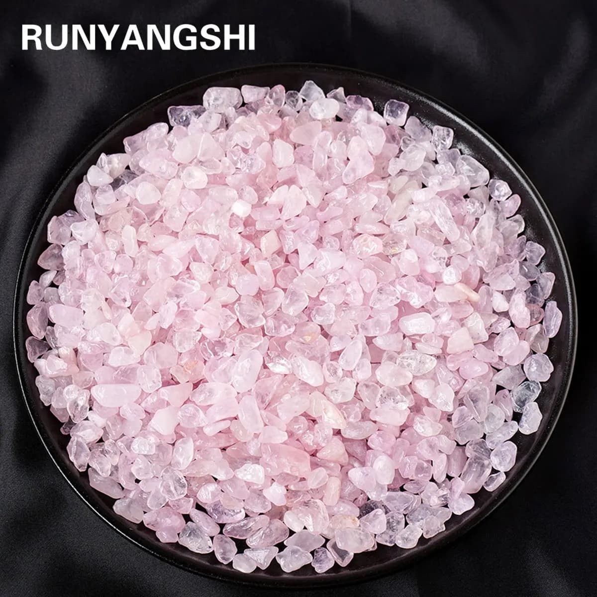 100 g/sac pierres naturelles Quartz Rose matériel cristal gravier pierre puces minerai minéraux Reiki spécimen