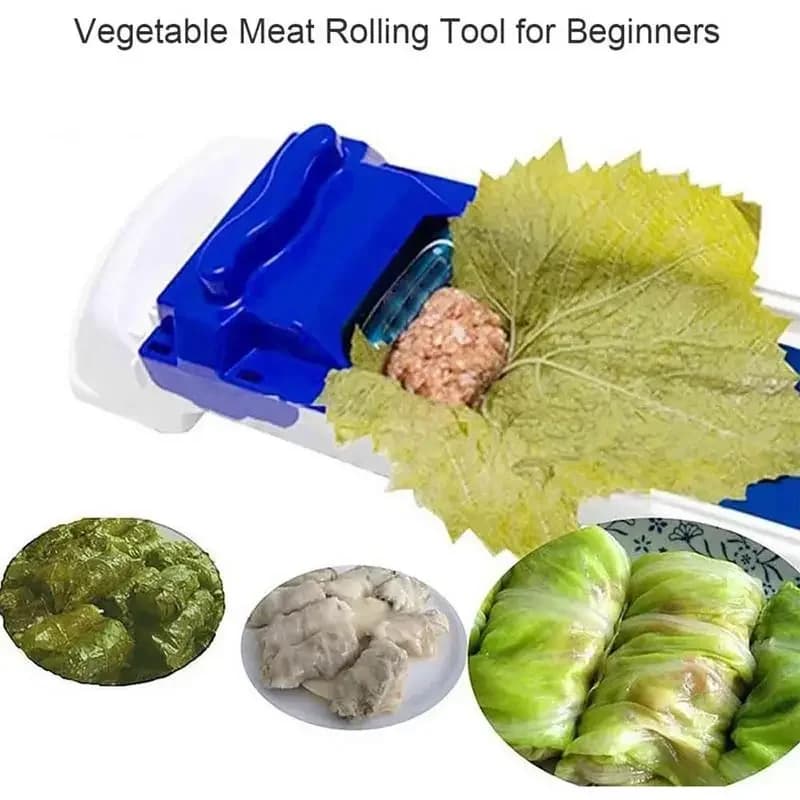 Feuilles de raisin en peluche rouleau feuille de chou outil de roulement rouleau de viande végétale raisin en peluche Yaprak Sarma Dolmer rouleau Machine