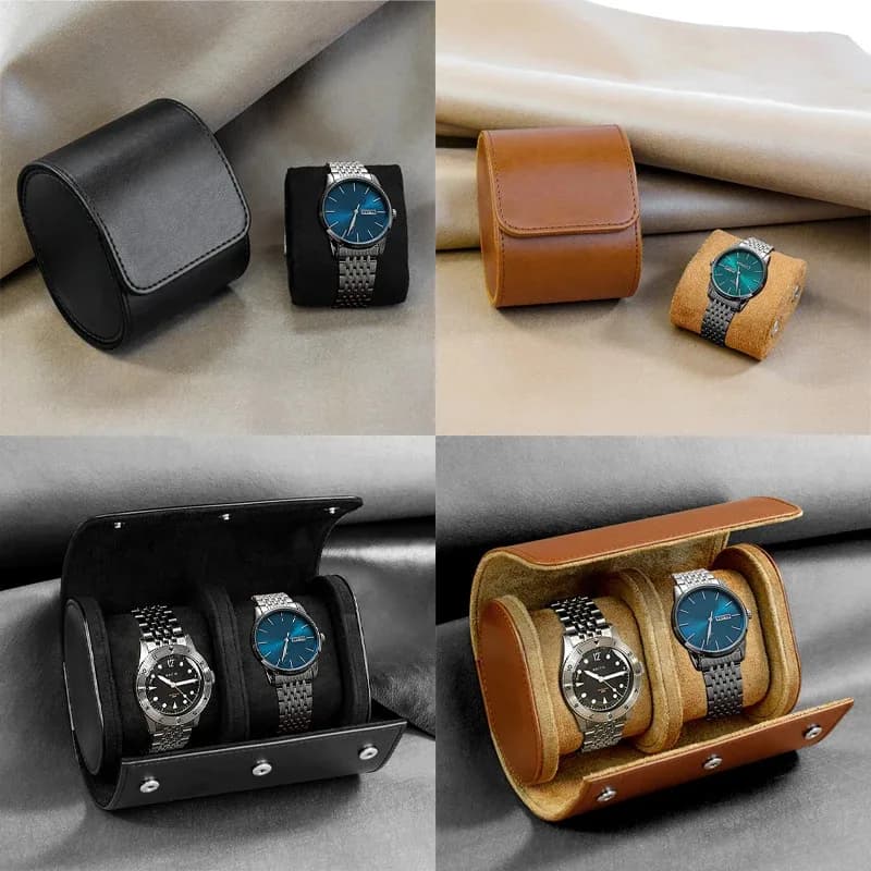 Étui de voyage pour montres - Rangement et organisation pour 3