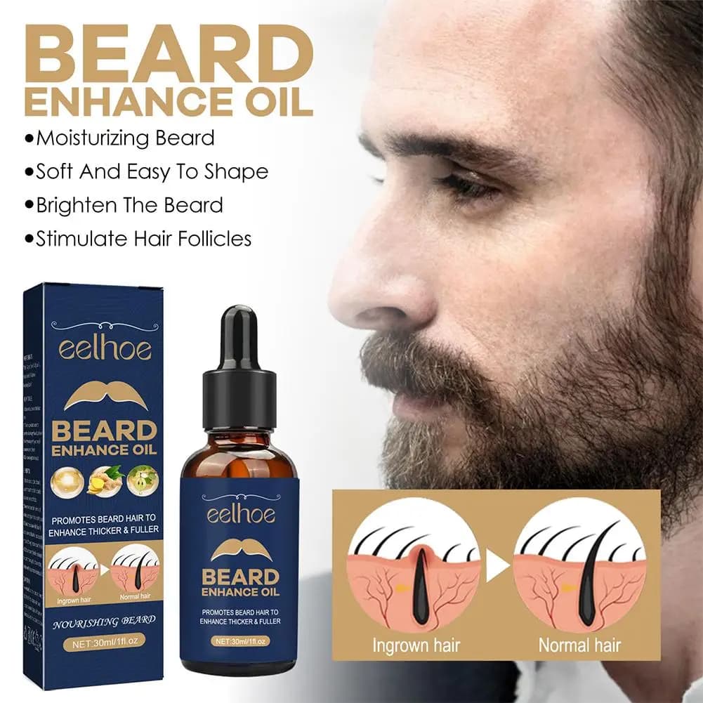 30ml huile de soin de barbe pour hommes croissance