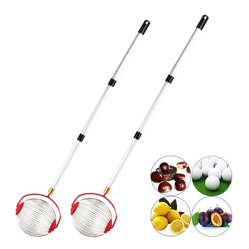 Recueilleur d'écrous roulants, collecteur d'écrous roulants, outils manuels d'extérieur légers et réglables pour ramassage de noix, noix, Pecans, Golf et balle