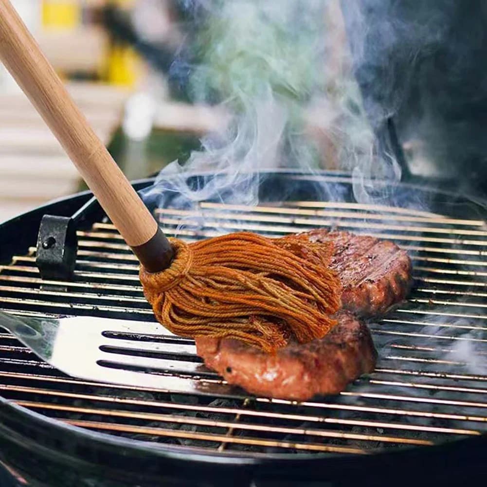 Sauce marinade pour barbecue/assaisonnement/brosse à huile pour barbecue, vadrouilles à badigeonner, rôtissage, barbecue, Restaurant, fête de Camping en plein air