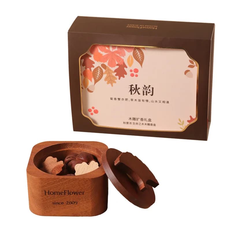 Coffret cadeau de parfum sans feu