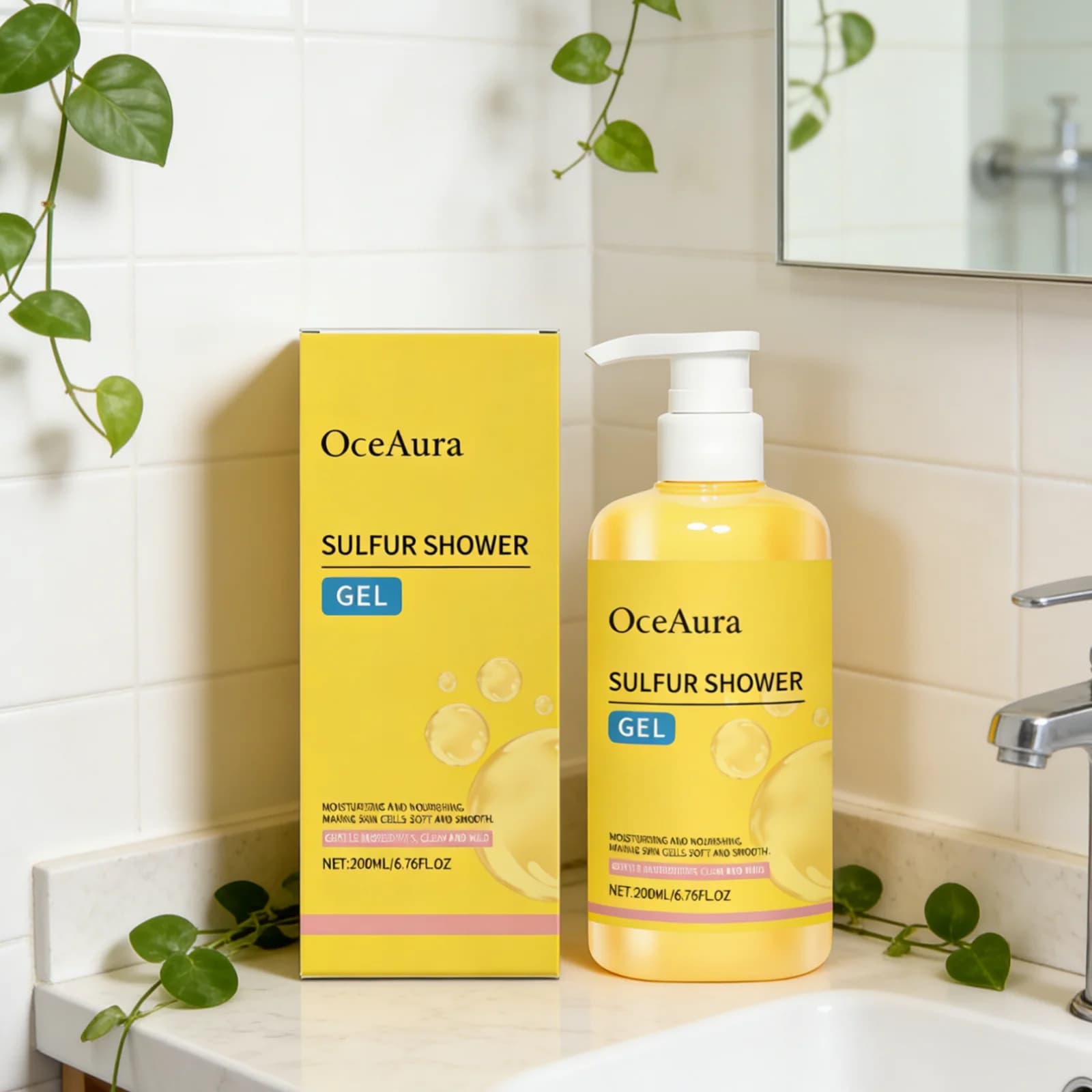 Gel douche au soufre OceAura