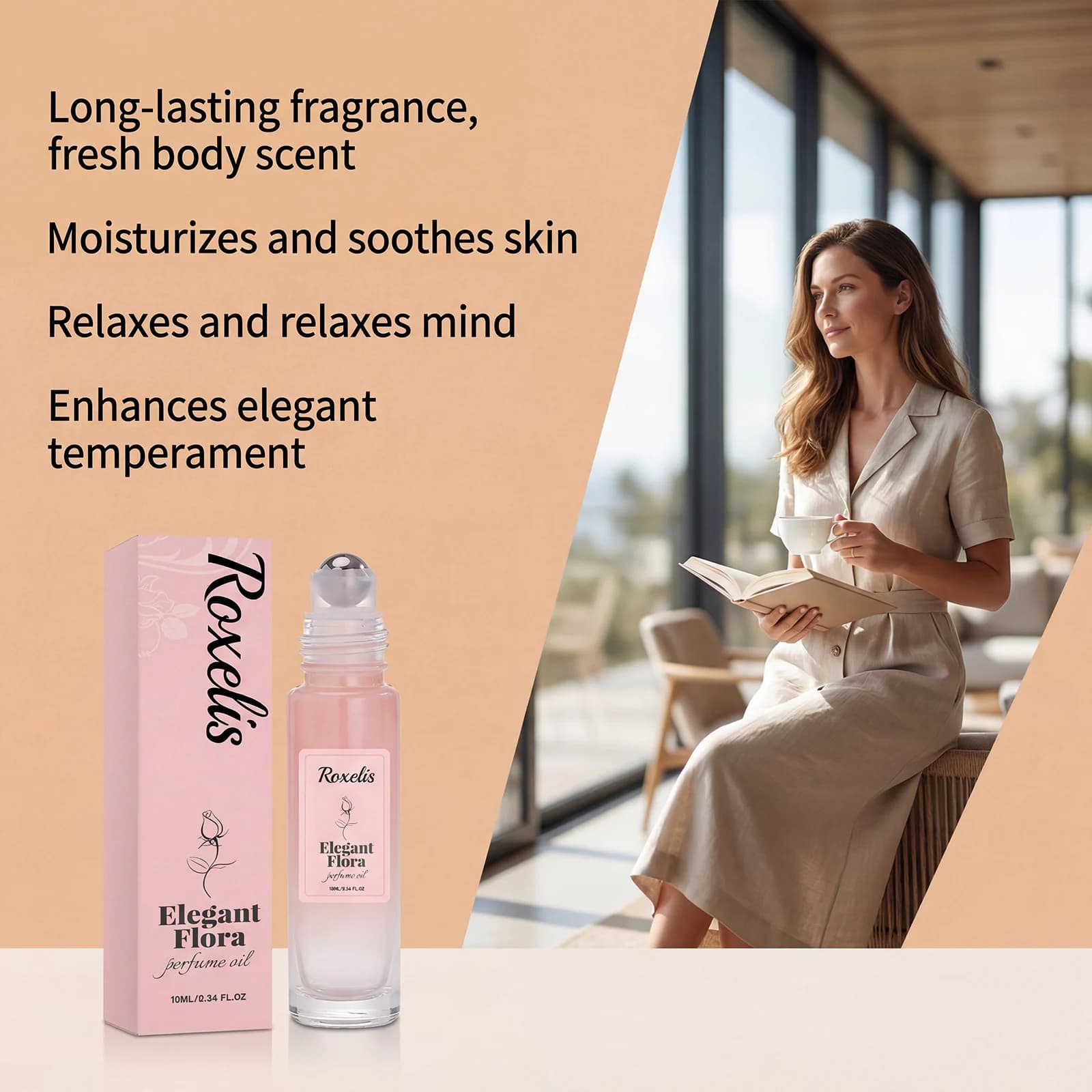 Huile parfumée à la rose de qualité supérieure, parfum botanique naturel pur, longue durée, huile d'aromathérapie de qualité supérieure pour diffuseur, savon, bain et corps, nouveauté