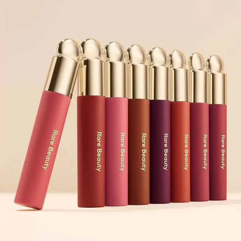 Rare Beauty Huile à lèvres teintée douce 7 couleurs, effet gloss, hydratante, maquillage naturel, cosmétiques Hope Happy Wonder Delight