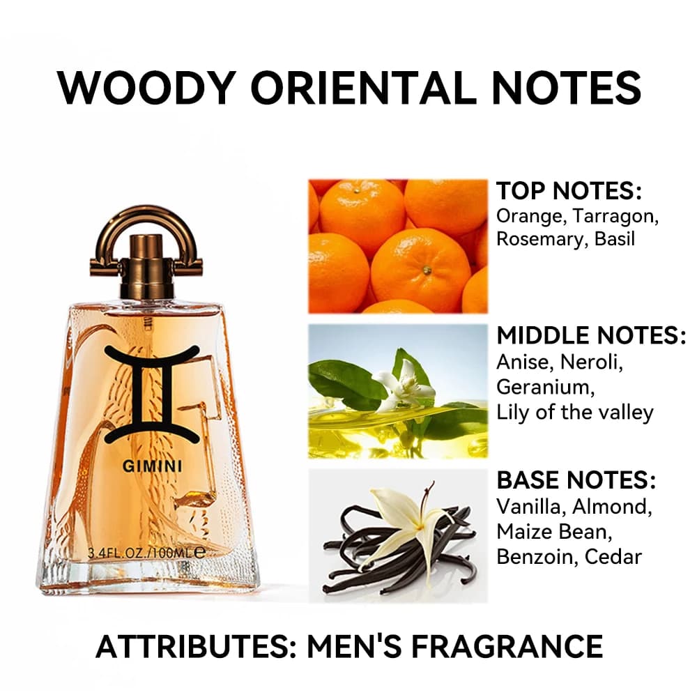 100ML 3.4FL.OZ Parfum homme longue durée Notes orientales boisées Parfum naturel Eau de Parfum parfums Hombre