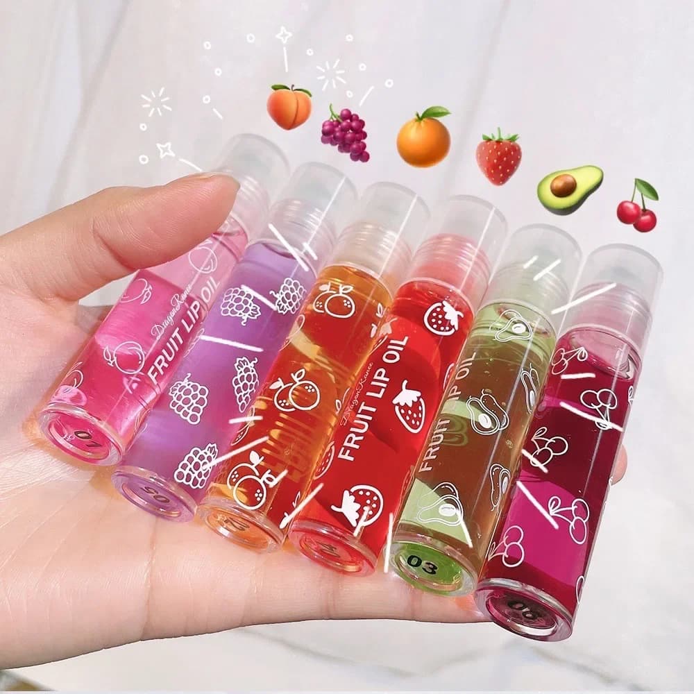 Rouge à lèvres hydratant liquide, boule hydratante, huile nutritive, incolore, clair, fruits, avocat, brillant à lèvres, beauté coréenne vitrée