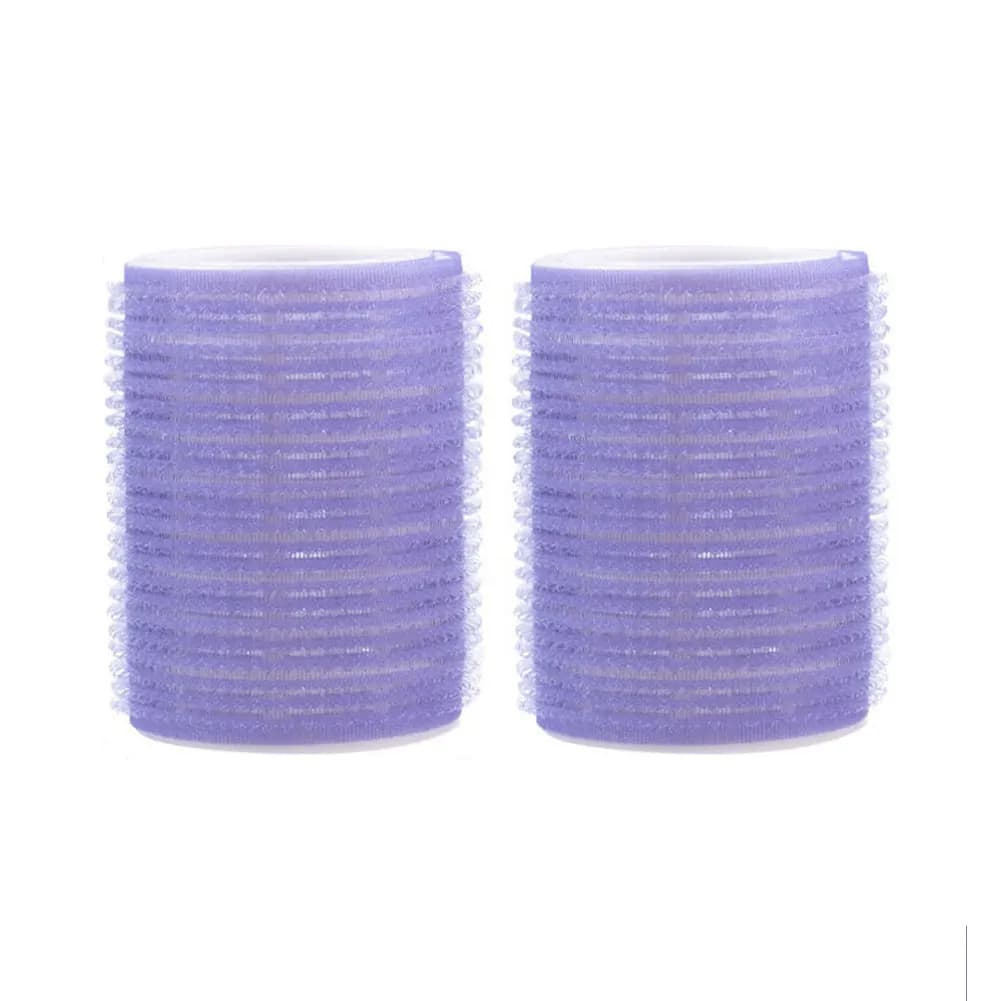 2 pièces 3 tailles coiffure usage domestique bricolage magique grands bigoudis auto-adhésifs style rouleau rouleau bigoudi cheveux femmes outil de beauté