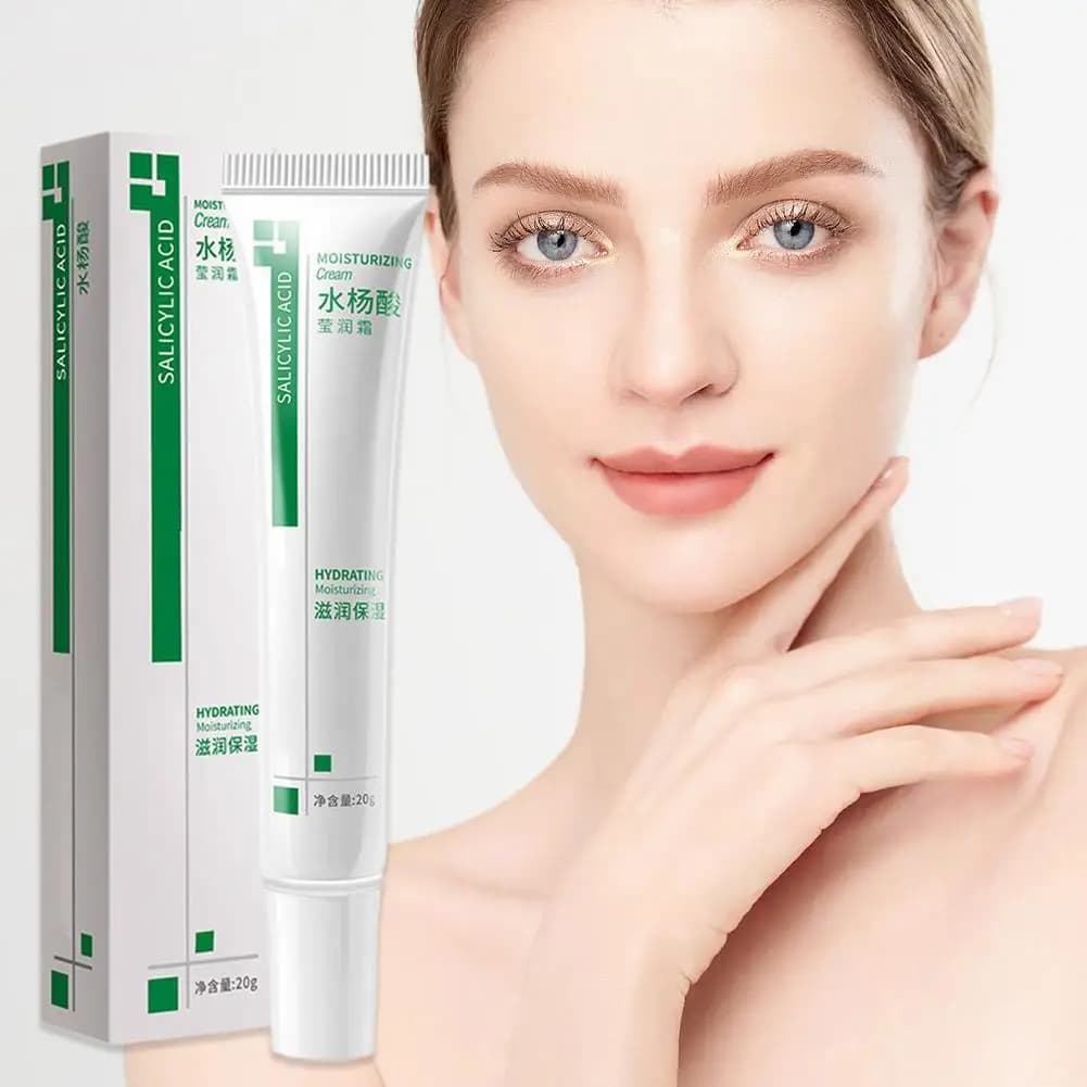 Gel réparateur naturel à base de plantes pour l'acné