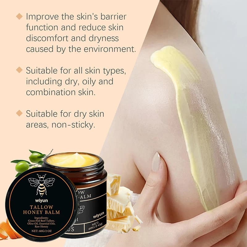 Crème hydratante pour la peau au beurre de miel