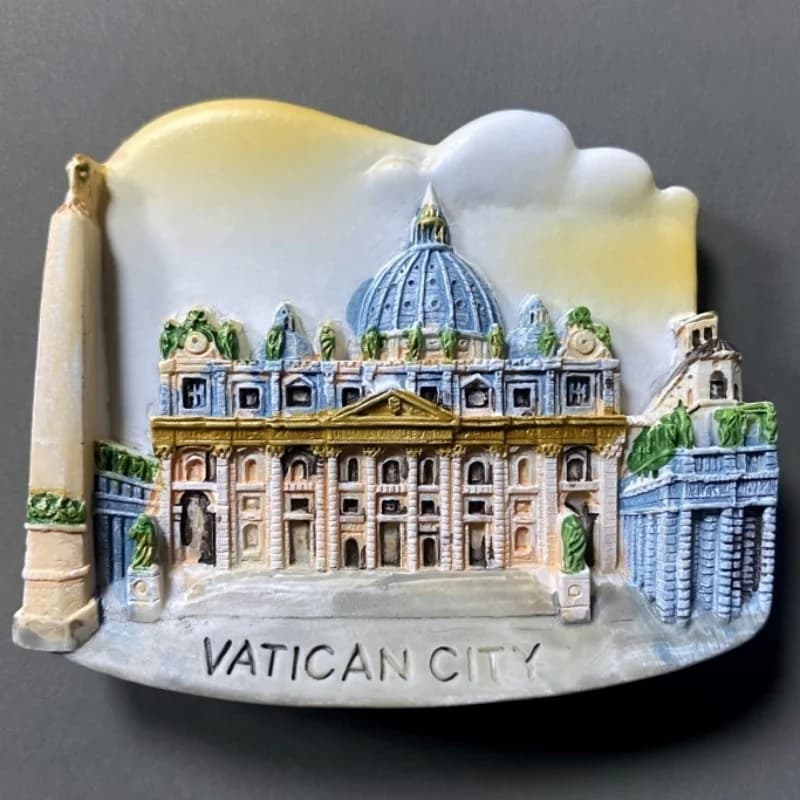Italie, ville capitale, Rome, bâtiments de repays, attractions, culture, souvenirs touristiques, autocollants magnétiques pour réfrigérateur