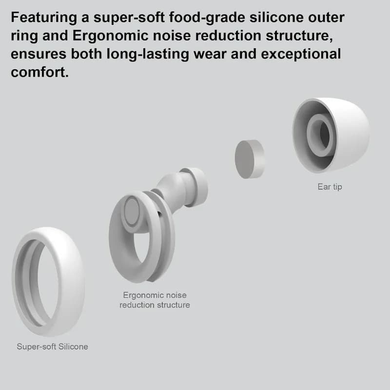 Bouchons d'oreilles anti-bruit pour dormir en boucle, protection auditive pour enfants, étanches, en silicone, pour la natation, 2026