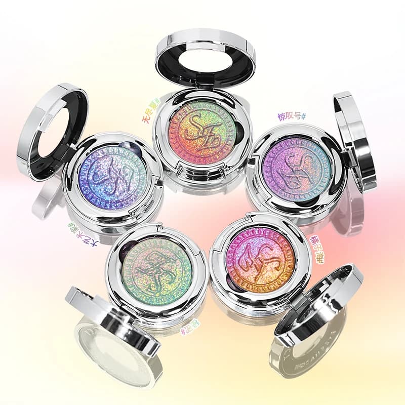 SheenEfect – fard à paupières à pigments caméléon, ombre à paupières unique, surligneur longue durée, facile à mélanger, maquillage portable, cosmétiques