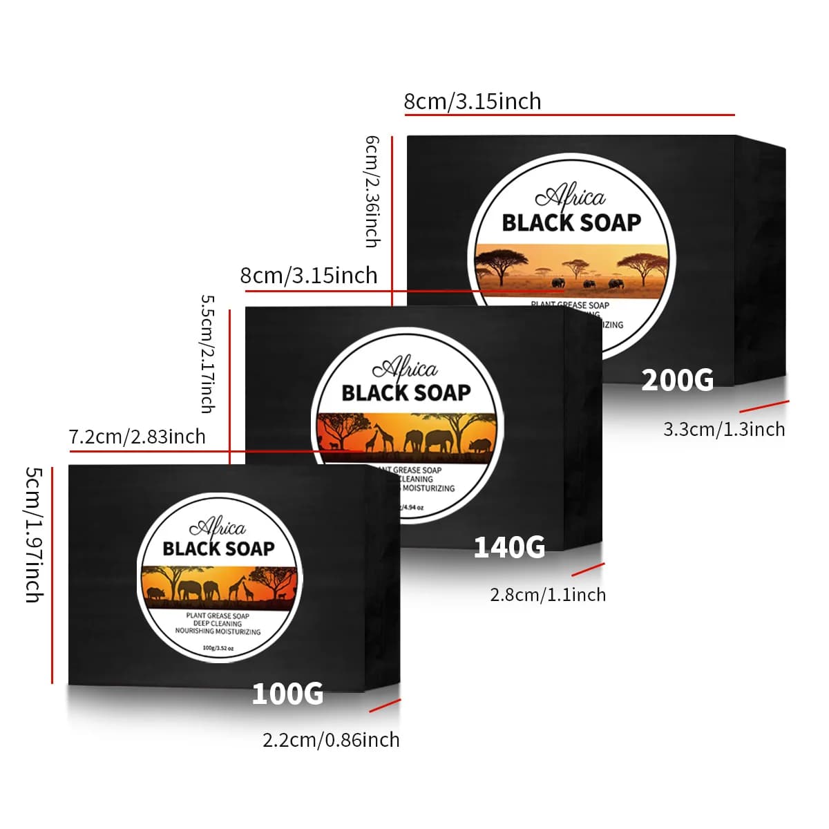 Savon noir africain biologique