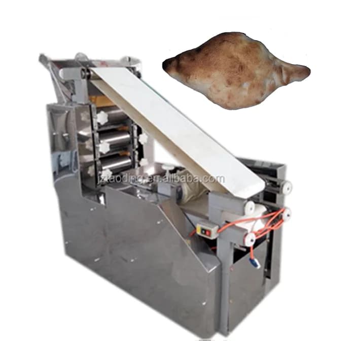 Machine de fabrication de tortilla Roti Chapati, Machine à pain arabe plate, ligne de Production automatique de Machine à pain Paratha Pita