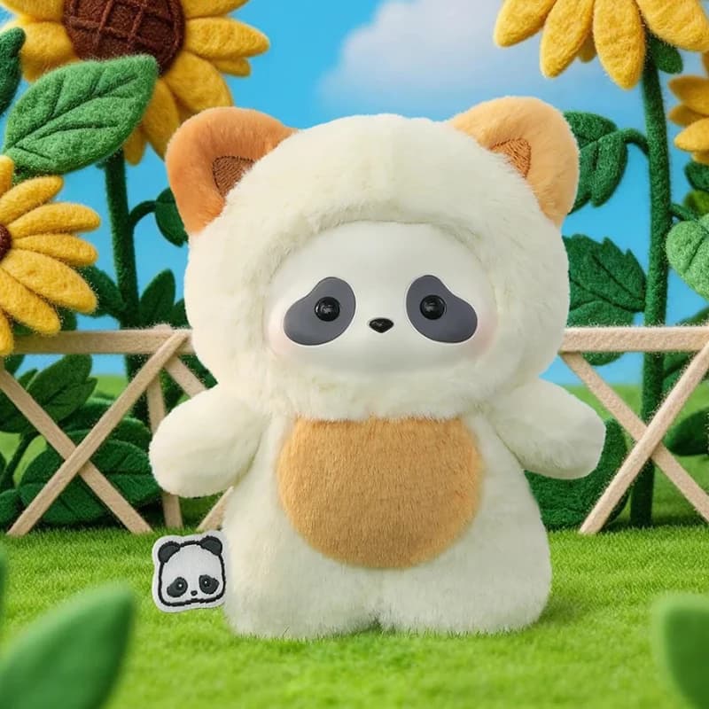Panda Roll The Zoo In Hands Series Blind Box – Boîte Surprise en Vinyle Peluche Panda Mignon – Sac Surprise Animaux Kawaii – Pendentifs Décoratifs pour Sac – Jouets Blindbox