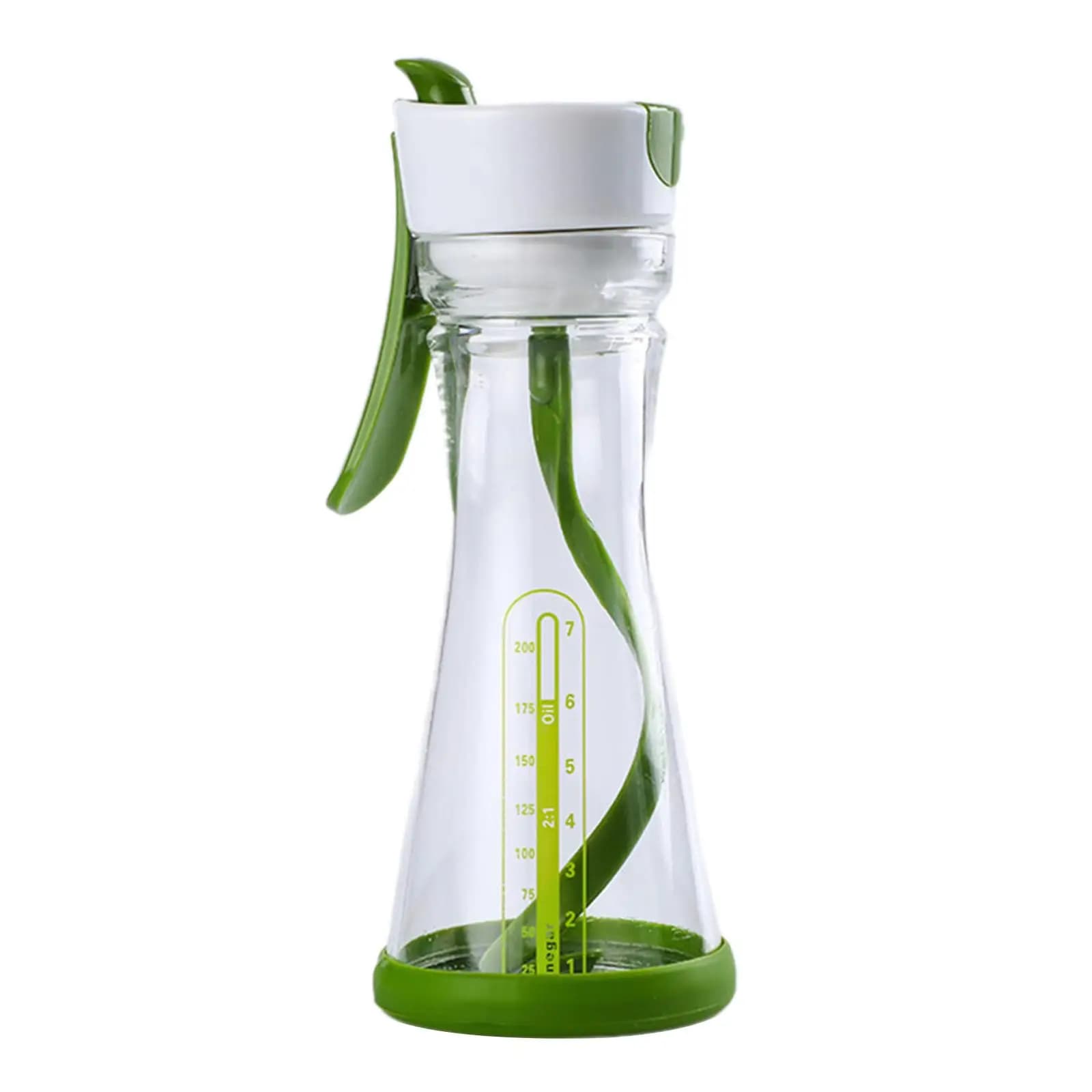 Shaker à salade 200ml Zones de versement faciles Conteneur de cordon de vinaigre fait maison aissces centre commercial pour les rassemblements BBQ Fêtes en plein air Pique-nique