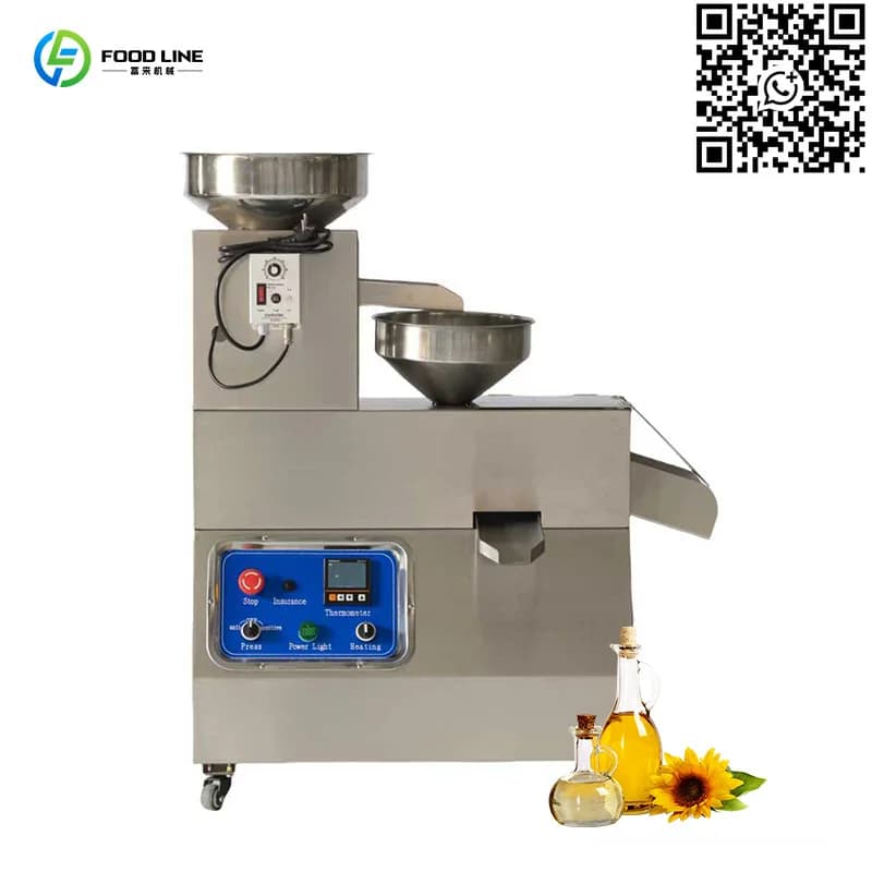 Machine de raffinage d'huile comestible à petite échelle personnalisée