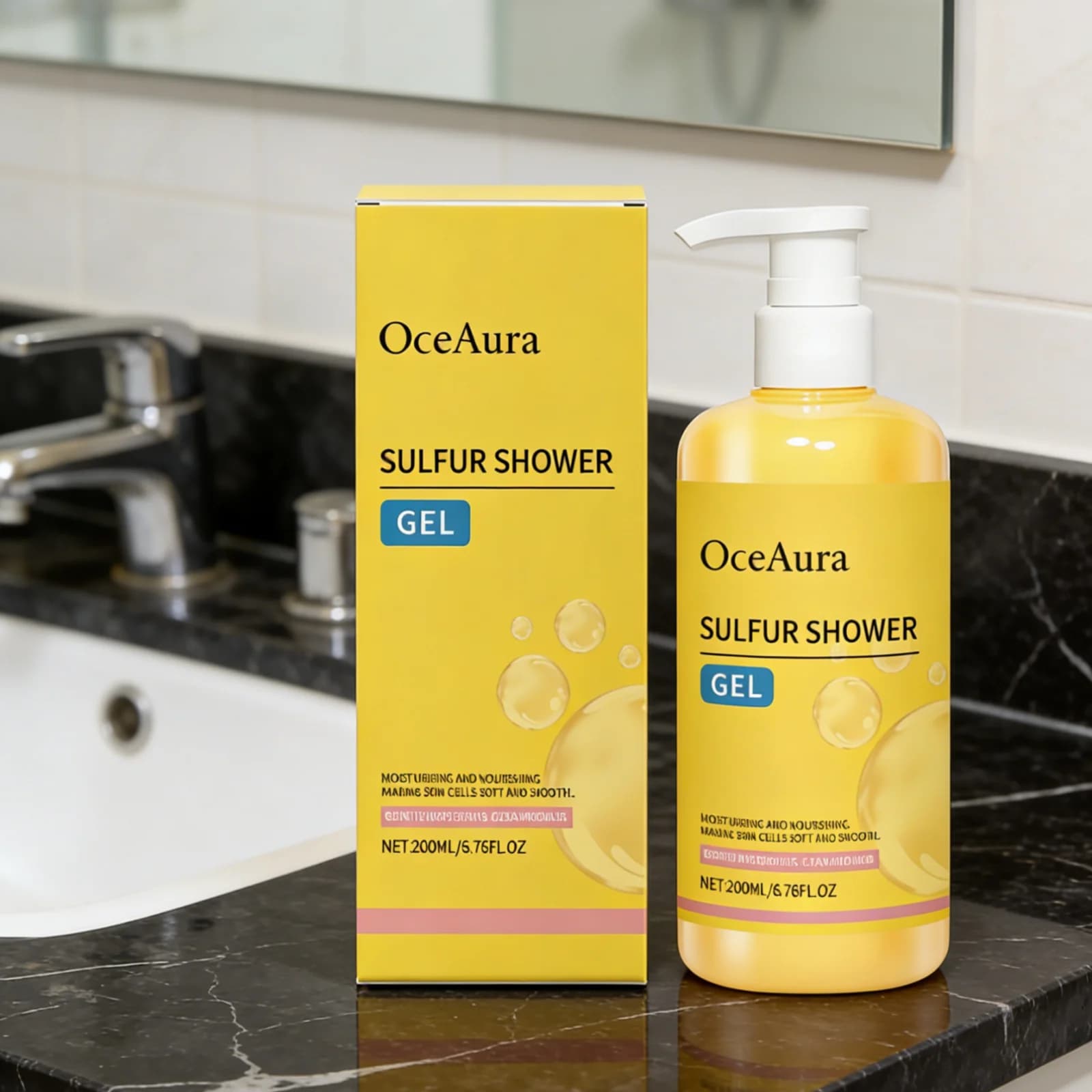 Gel douche au soufre OceAura