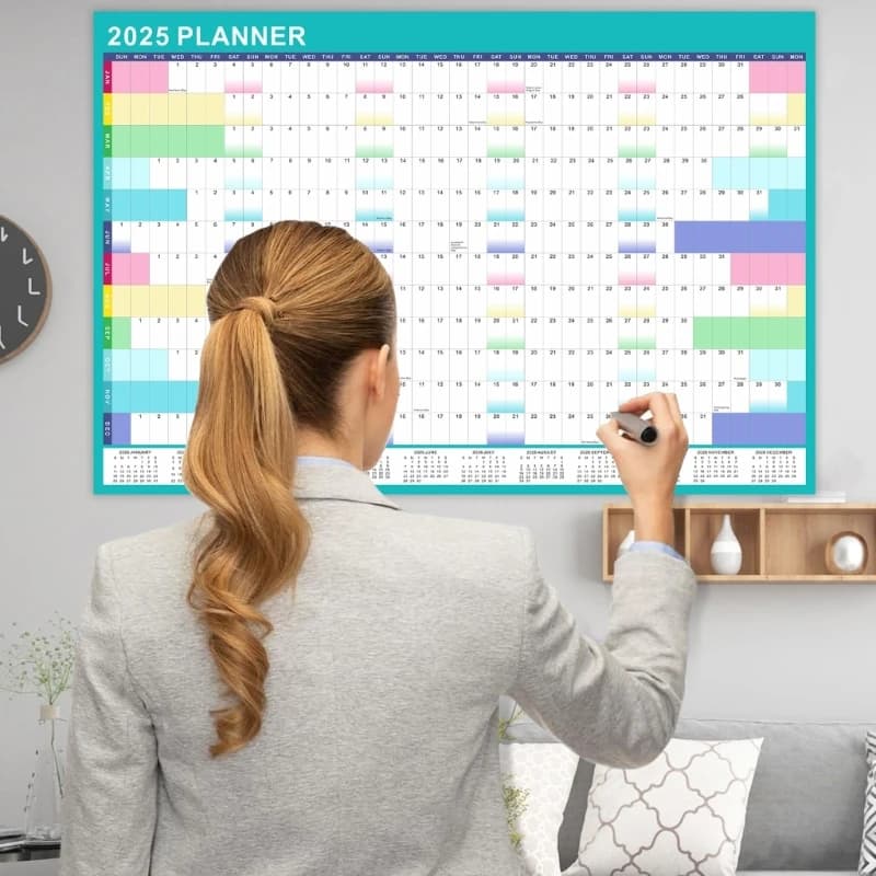 Calendrier annuel 2025