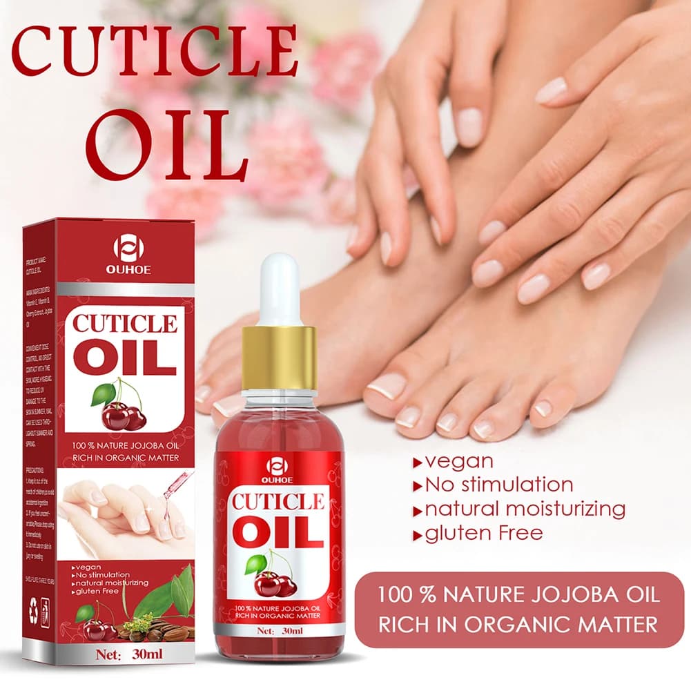 Huile nutritive pour ongles 30 ml, sérums naturels hydratants pour ongles, nourrissants, contenant de la vitamine B E, accessoires de manucure