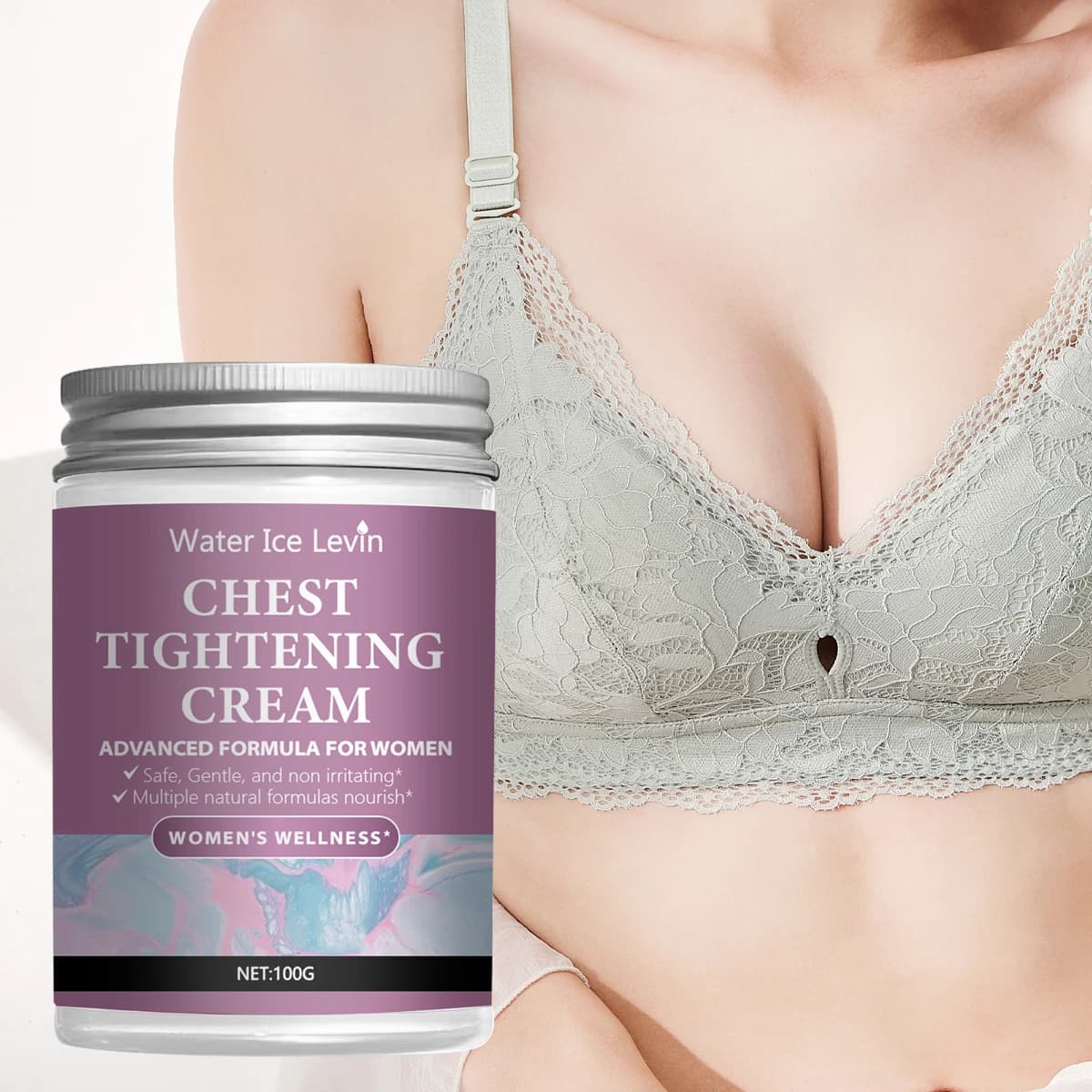 Crème Raffermissante Poitrine - Formule Avancée - Hydratation Intensive - Peau Repulpée et Douce