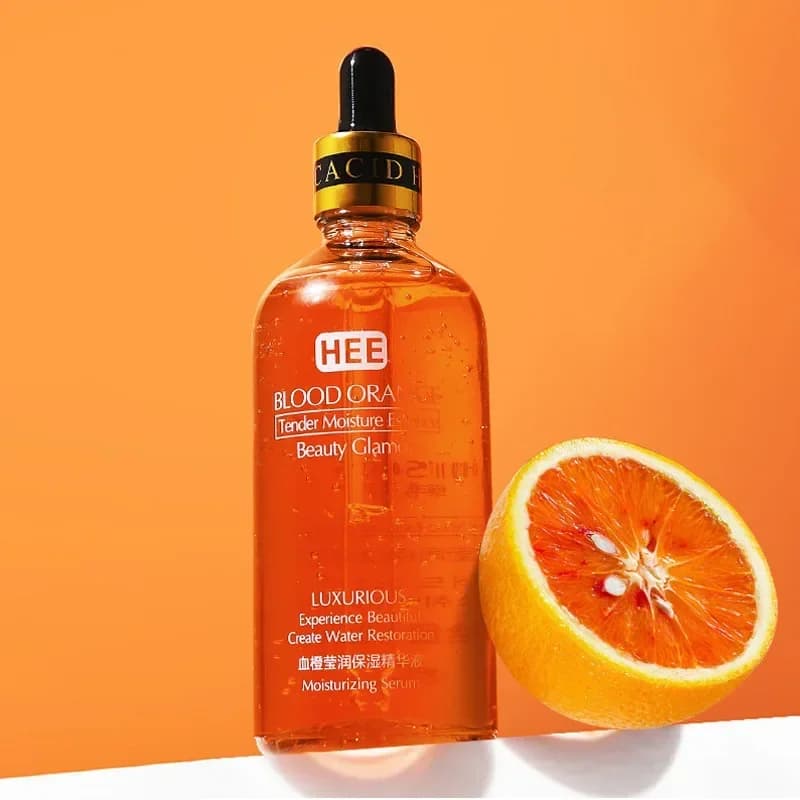 100ml sang Orange vitamine C Essence pour le visage revitalisant hydratant raffermissant éclaircissant teint de la peau sérum de Nicotinamide