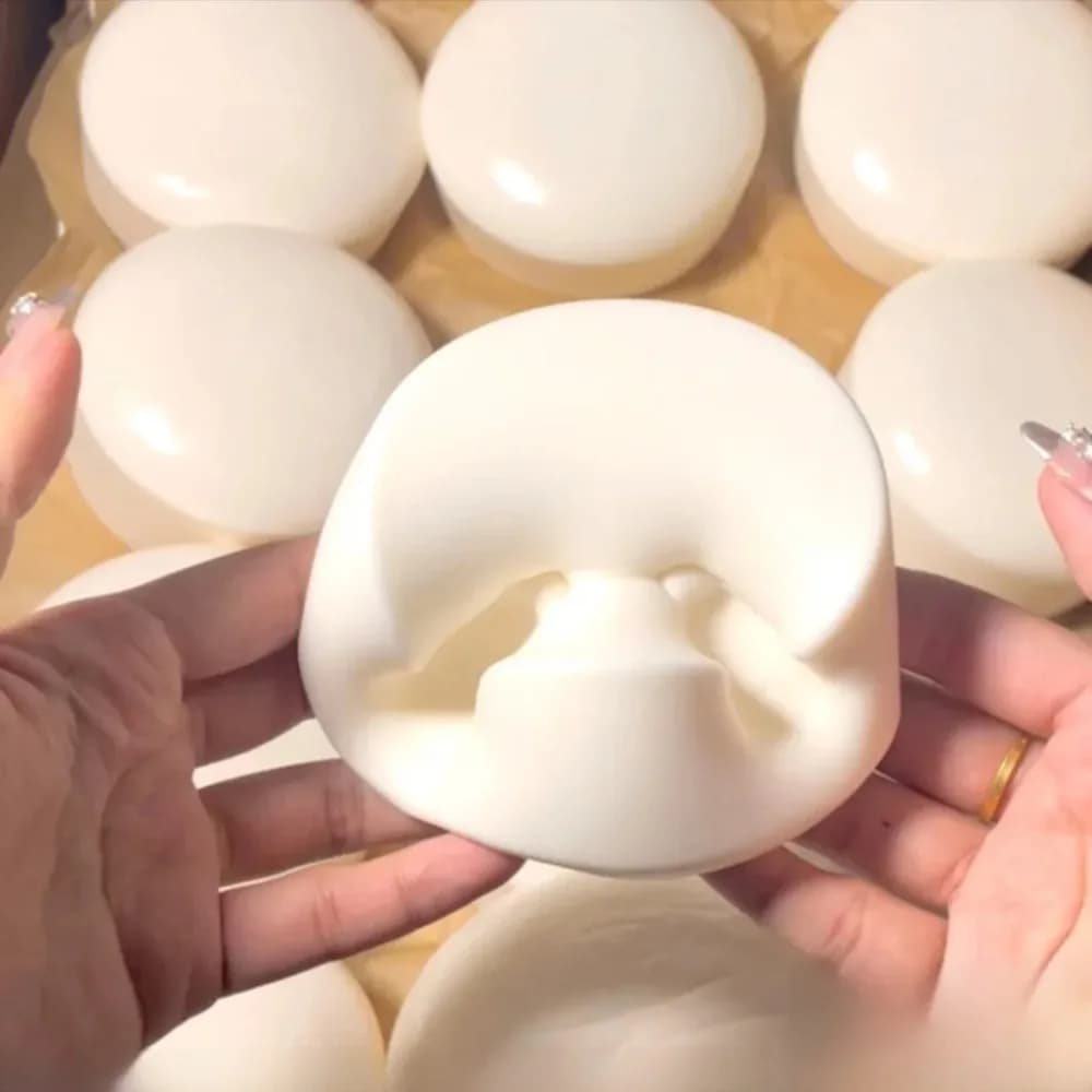 Jouet sensoriel anti-stress Taba Squishy en forme de gâteau au yaourt et de pain, à remontée lente, pour enfants et adultes