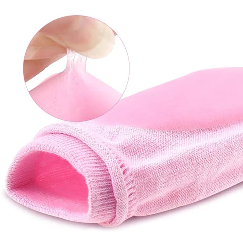 Manchon de Coude en Gel Hydratant pour Peau Sèche Respirant, Juste de Protection artificiel astique pour Spa à Domicile