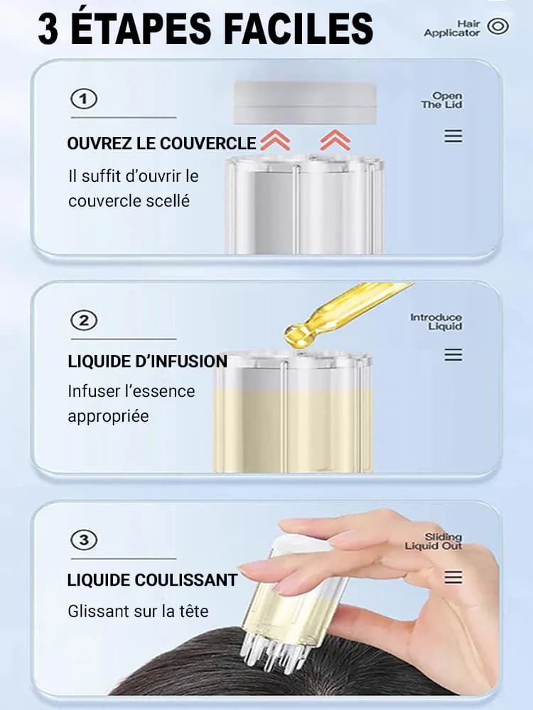 Spray volumisant pour cheveux luxueux, formule nourrissante pour des mèches pleines et d'apparence saine