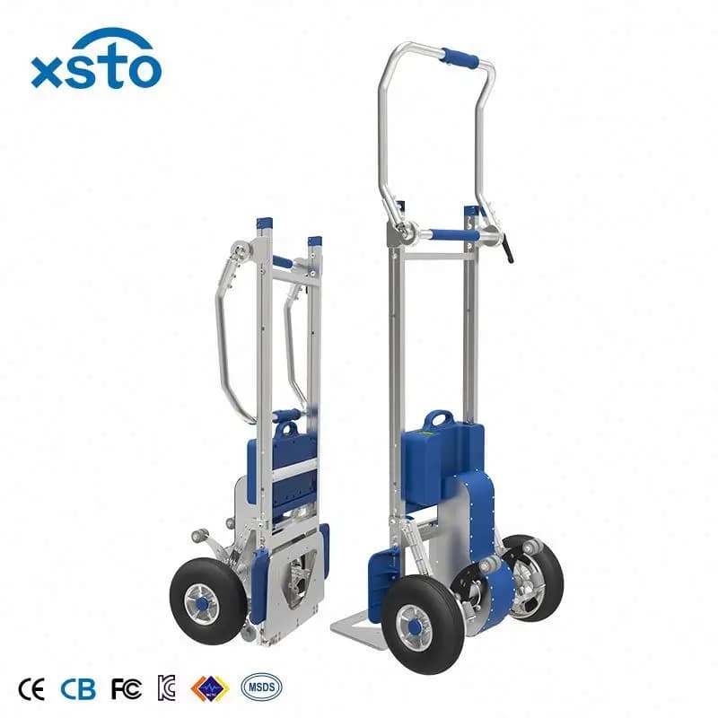 Chariot motorisé à 2 roues pour escaliers