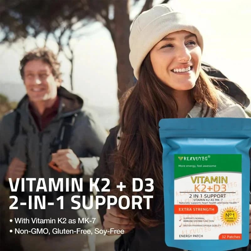 Vitamine K2 (MK7) avec patchs D3