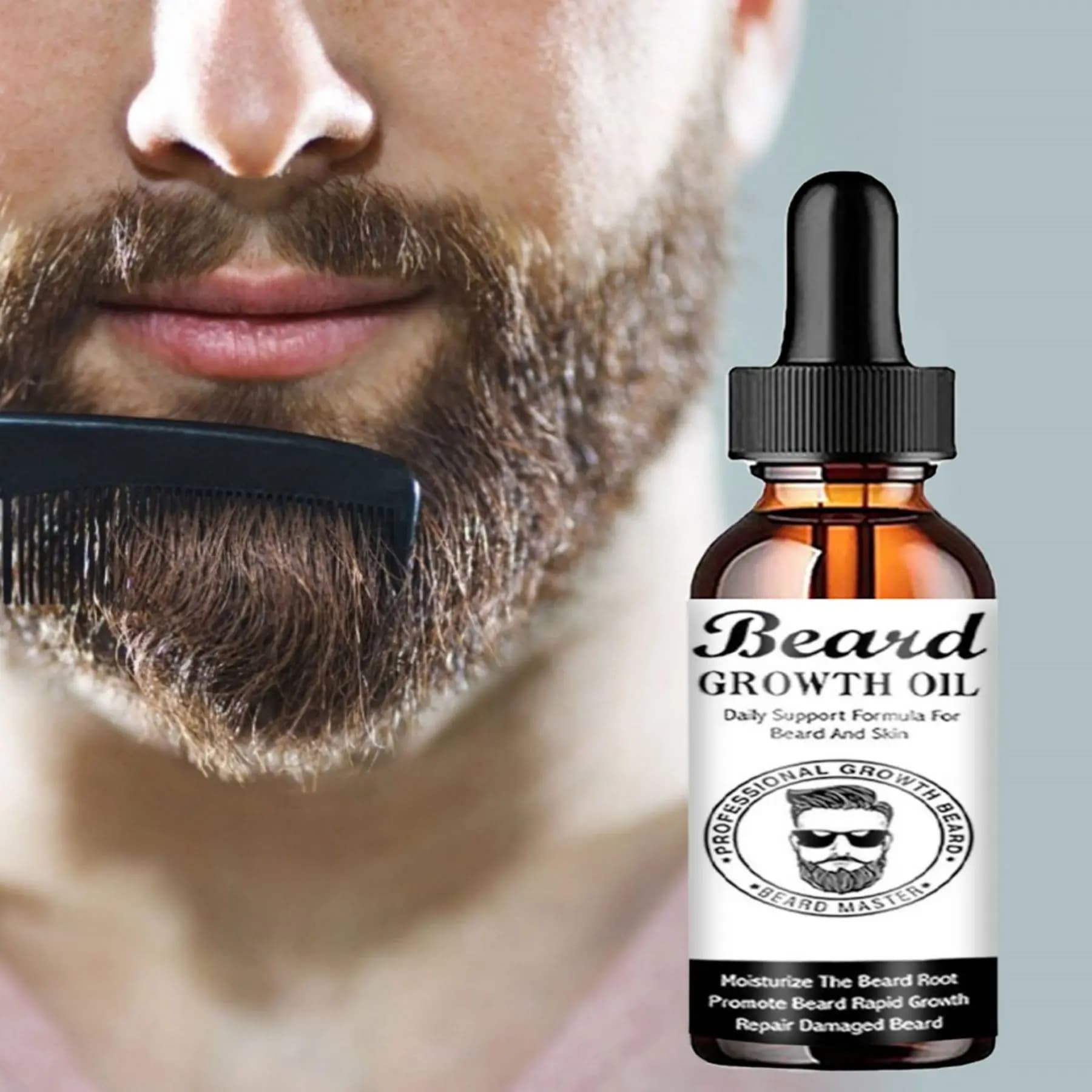Huile à barbe pour hommes