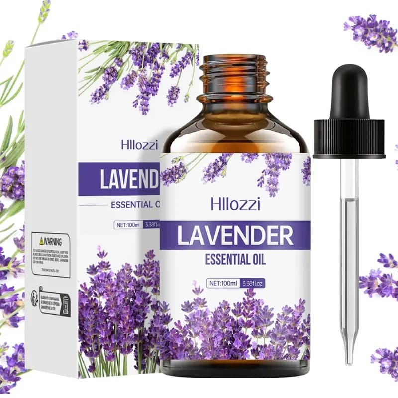 Huile essentielle de lavande |   Hydratant et nourrissant pour le visage et le corps, idéal pour le massage, parfum longue durée