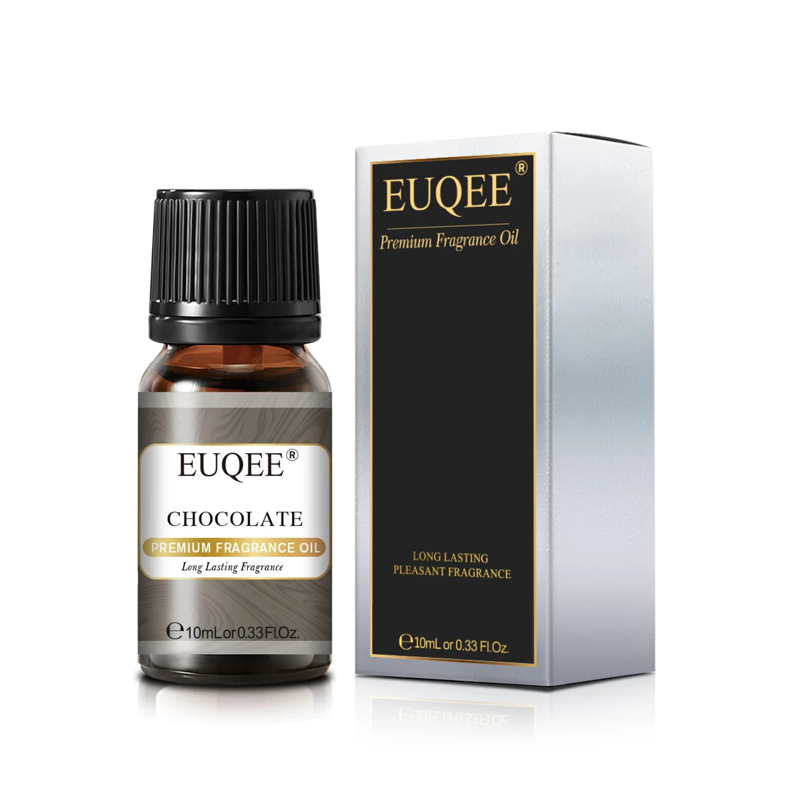 EUQEE 10ML huile d'aromathérapie pour humidificateur diffuseur chocolat noix de coco vanille gomme à bulles brise de mer guimauve huile de parfum
