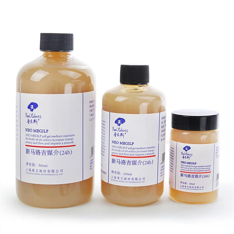 Paul Rubens NEO MEGILP-Déshydrateur pour peinture à l'huile, 100ml, 250ml
