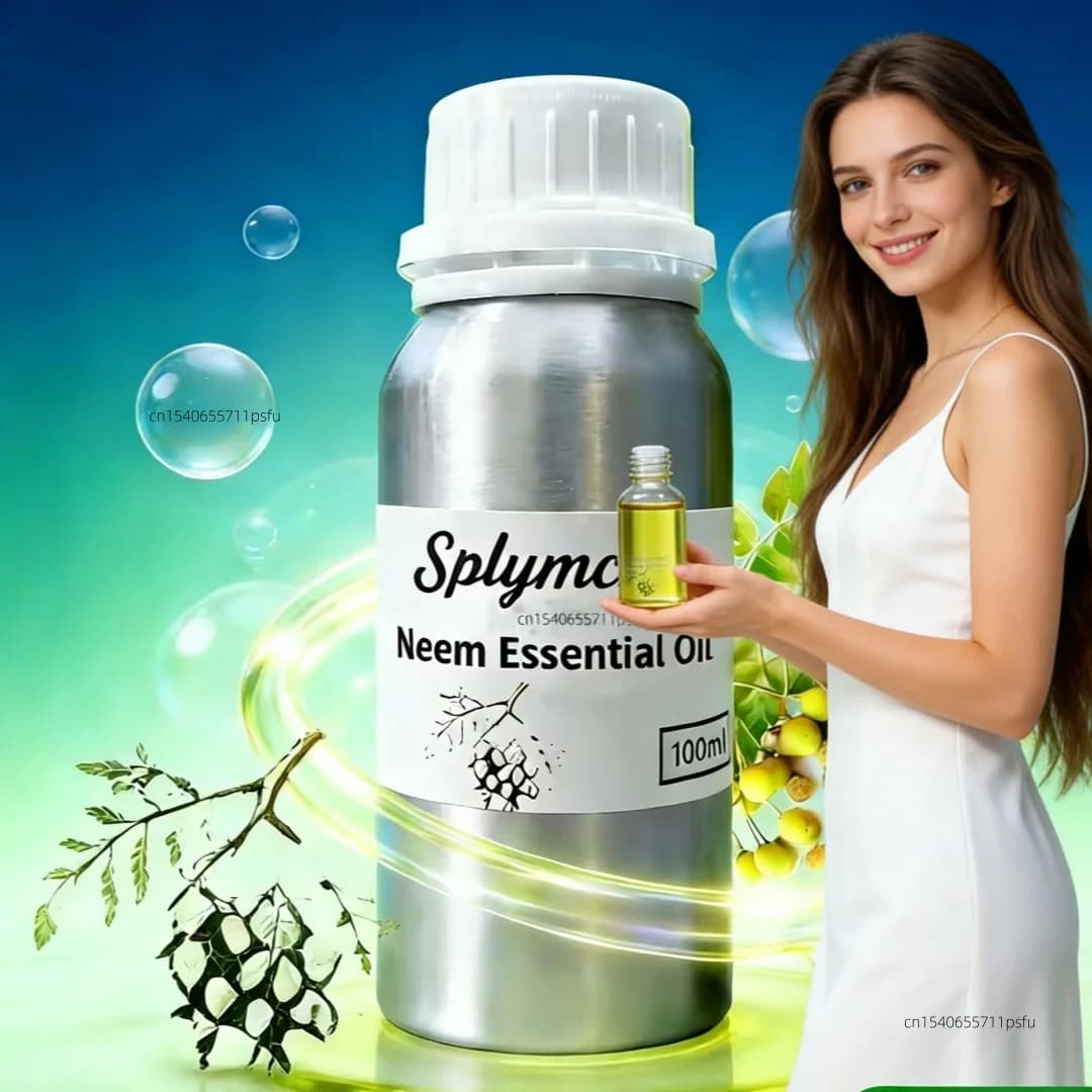 Diffuseur d'huiles essentielles premium Neem/Oud/Lotus bleu pour la méditation profonde, le yoga, l'aide au sommeil et la fragrance d'intérieur