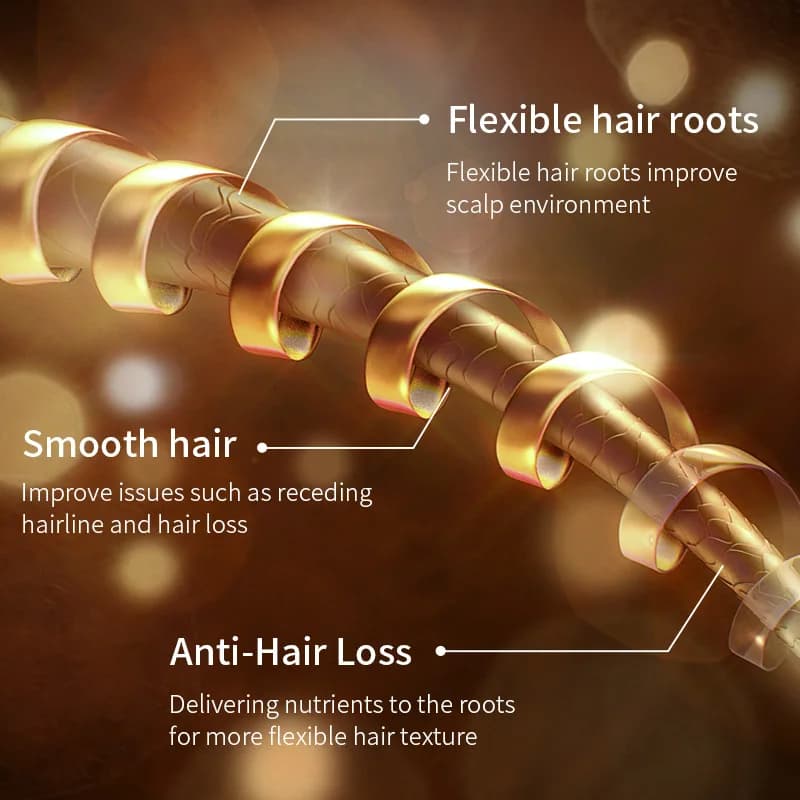 BIOAOUA shampooing Anti-chute de cheveux shampooing nourrissant pour cheveux pour shampooing plus fort plus épais femmes hommes huile de repousse beauté santé
