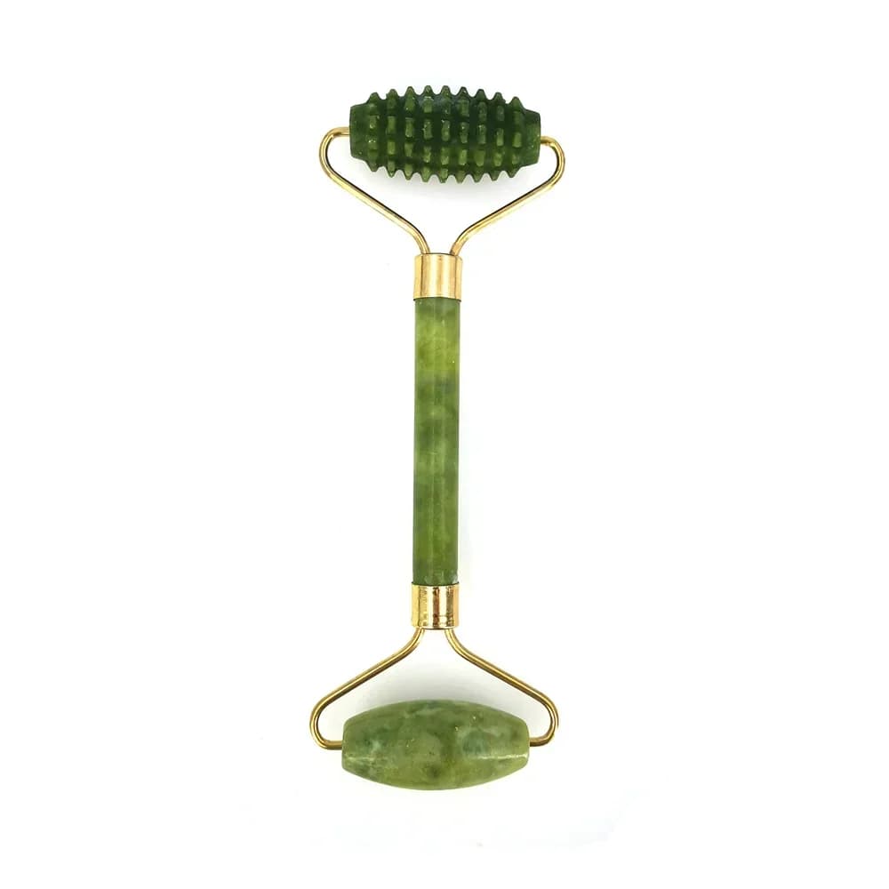 Rouleau de Massage en Jade naturel