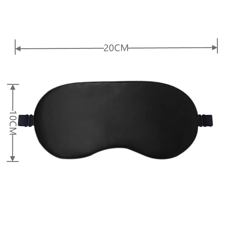Masque de sommeil en soie pour les yeux, masque de nuit de rêve, couverture douce, relaxation des yeux, bandeau de couchage pour femmes et hommes, sieste de nuit, sieste décontractée