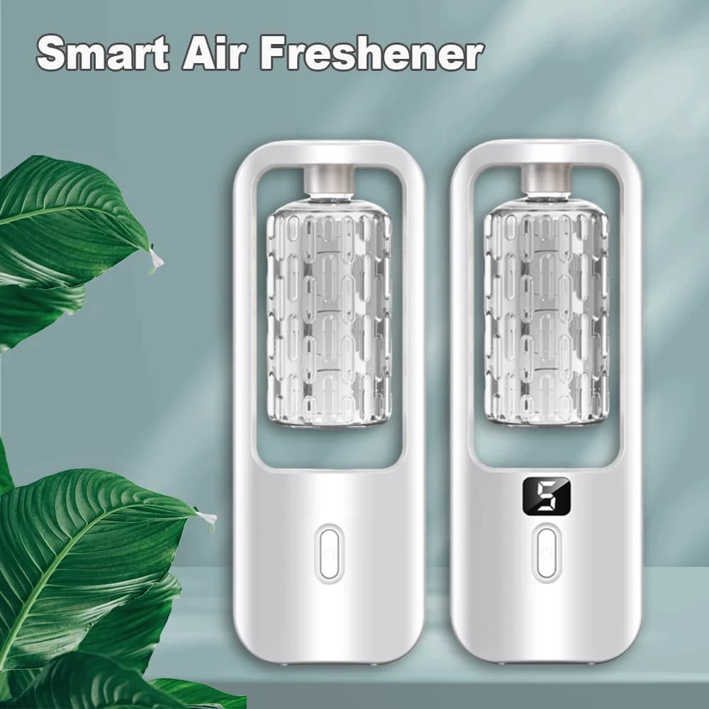 Diffuseur de parfum de salle intelligent, diffuseur de château essentiel, USB, multi-mode, affichage numérique LED, affichage mural pour la maison, assainisseur d'air, 50ml