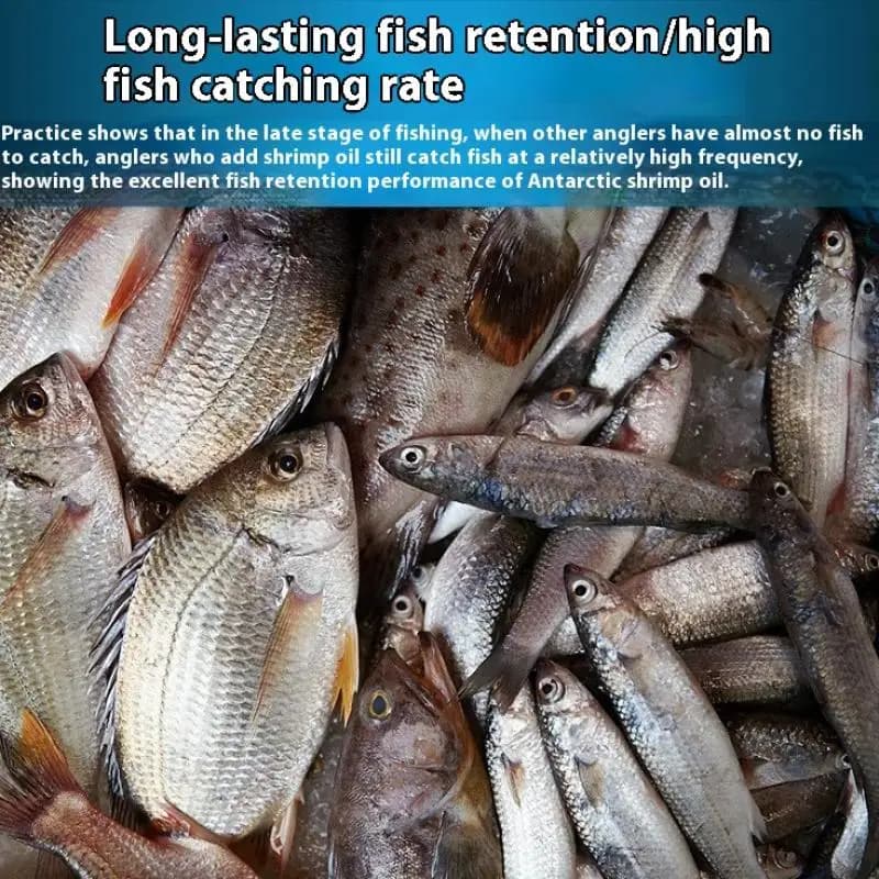 HUA HUA – huile de crevette à Krill antarctique, arôme, fosse de pêche, carpe argentée, atrayant, alimentation à haute teneur en protéines, atrayant de vin pour la pêche