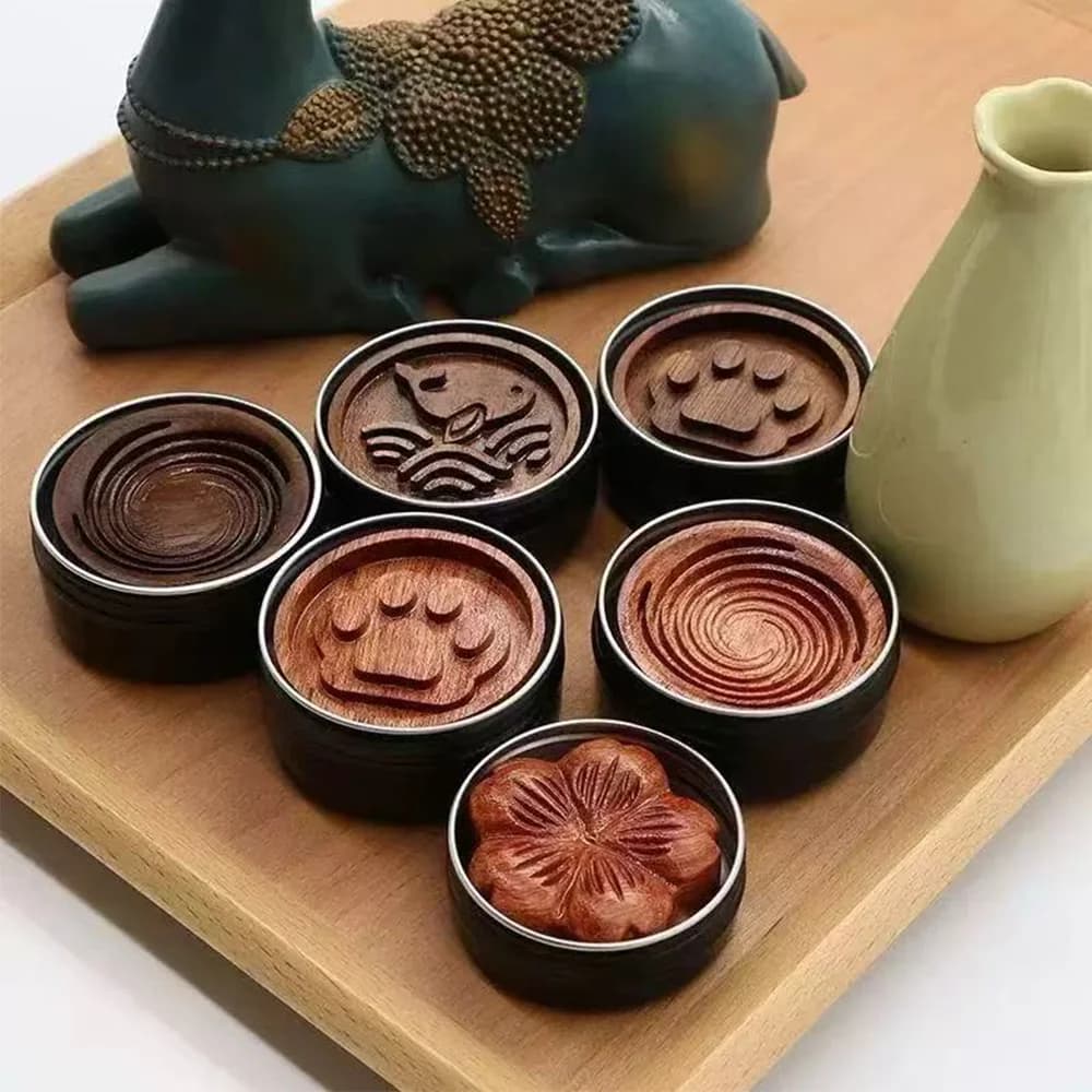 Diffuseur d'aromathérapie en bois avec boîte