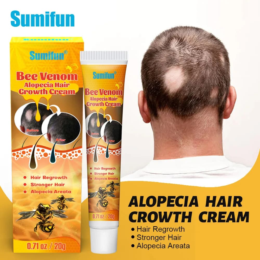Crème sérum pour la croissance des cheveux, Capsule essentielle pour une repousse rapide, Anti-chute de cheveux, Traitement de la calvitie, Réduit les dommages du cuir chevelu, Pour femmes et hommes
