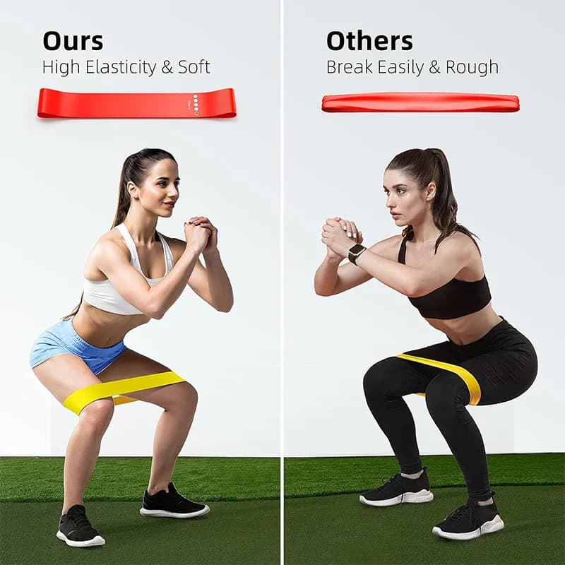 Bandes de Résistance en Boucle pour Exercices à Domicile