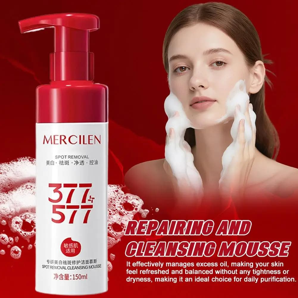 Mousse Nettoyante Douce aux Extraits Végétaux